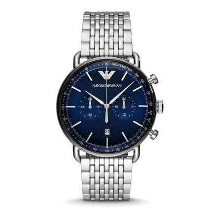 Emporio Armani Aviator Chronograph Blue Dial AR11238