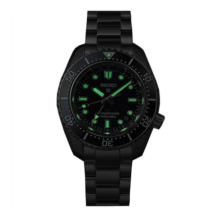 Seiko Prospex SPB381J1 Baby Marinemaster GMT Green Dial Stainless Steel Strap