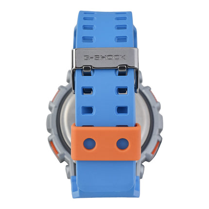 Casio G-Shock GA-100EU-8A2DR Euphoria Series Digital Analog Purple Dial Blue Resin Band