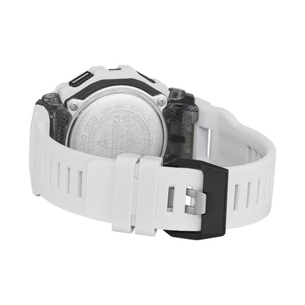 Casio G-Shock G-Squad GBD-200-7DR Men Digital Dial White Resin Band