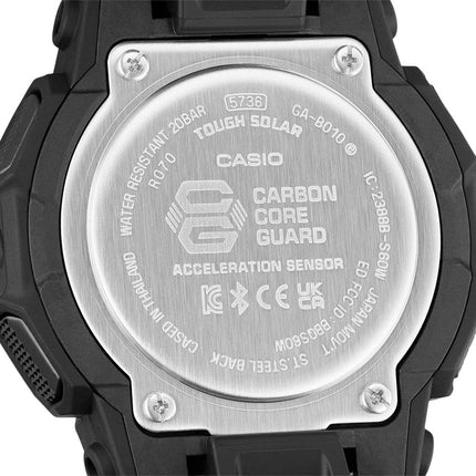 Casio G-Shock GA-B010-1A1DR Men Digital Analog Dial Black Resin Band