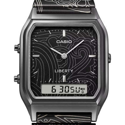 Casio General AQ-230EBLT-1ADR Vintage Liberty Collaboration Model Stainless Steel Band