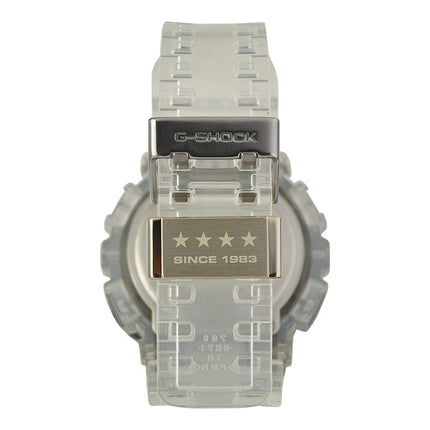 Casio G-Shock GA-114RX-7ADR 40th Anniversary Clear Remix Digital Analog Transparent Band