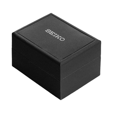 Seiko Solar SSC119P1 Chronograph Black Dial Stainless Steel Strap