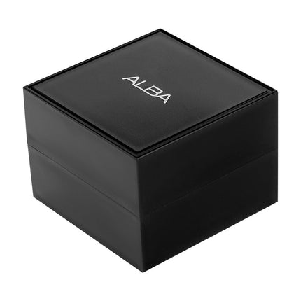 Alba Mechanical AL4193X1 Automatic Men Black Dial Stainless Steel Strap