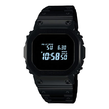 Casio G-Shock GMW-B5000D-2DR All-Metal Accented with Vibrant Blue Dial Stainless Steel Band