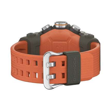 Casio G-Shock Mudmaster GG-B100X-1A9DR Master Of G-Land Digital Analog Dial Orange Resin Band