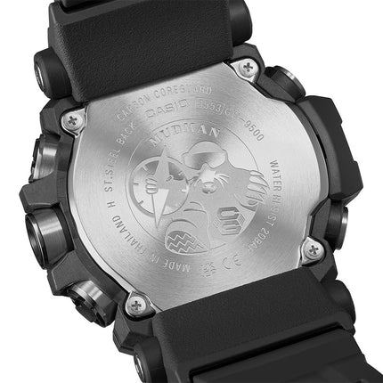 Casio G-Shock Mudman GW-9500-1DR Solar Master Of G-Land Digital Dial Black Bio-Based Resin Band