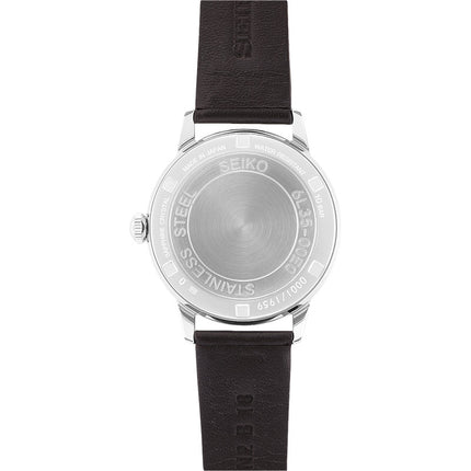 Seiko Prospex SJE085J1 The 1959 Alpinist Re-Creation Black Dial Brown Leather Strap Limited Edition