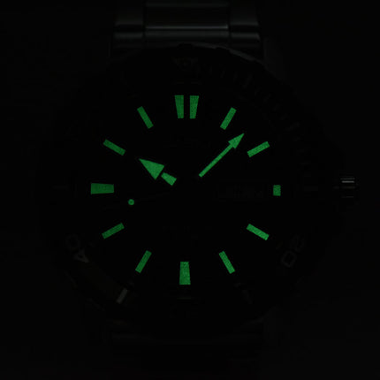 Casio General MTD-125D-3AVDF Men Analog Green Dial Stainless Steel Band