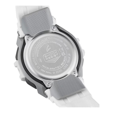 Casio G-Shock GBD-300-7DR G-Squad Digital Dial White Resin Band