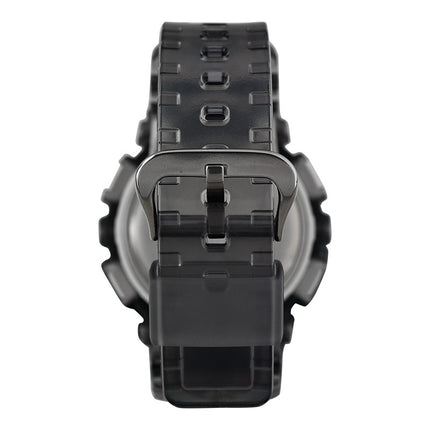 Casio G-Shock GMA-S120TB-8ADR Translucent Gray with Metallic Blue Dial Grey Transparent Resin Band