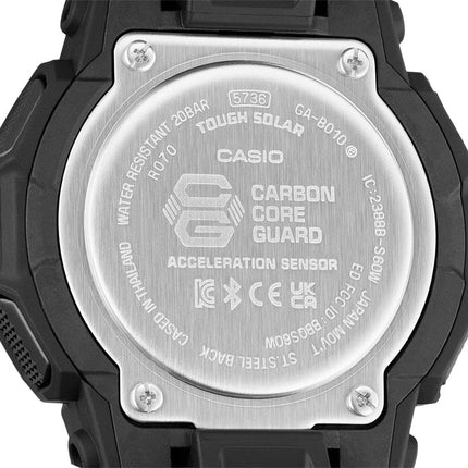 Casio G-Shock GA-B010-1ADR Men Digital Analog Dial Black Resin Band