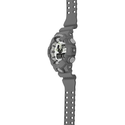 Casio G-Shock GA-700HD-8ADR Hidden Glow Series Digital Analog Luminous Dial Grey Resin Band