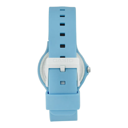 Casio General LQ-24B-2BDF Pop Ladies Analog Blue Dial Blue Resin Band
