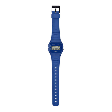 Casio General F-91WB-2A1DF Digital Dial Blue Resin Band