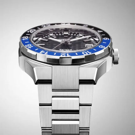 Citizen Series8 NB6031-56E Automatic GMT Batman Black Dial Stainless Steel Strap