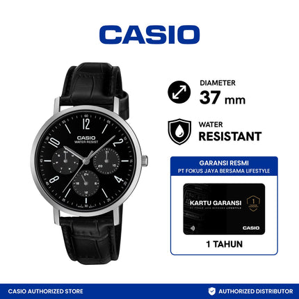 Casio Jam Tangan MTP-VT06L-1BDF Analog
