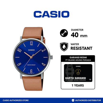 Casio analog MTP-VT01L-2B2UDF