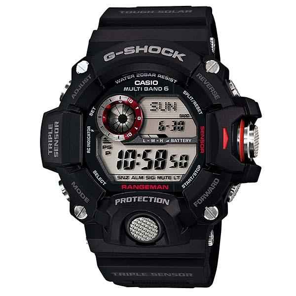 Casio G-Shock RANGEMAN GW-9400-1DR Master Of G Tough Solar Digital Black Resin Band