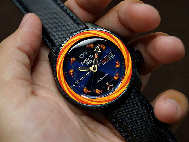 Seiko x ONE PIECE SABO Seiko 5 Sport Limited Edition SRPH05K1