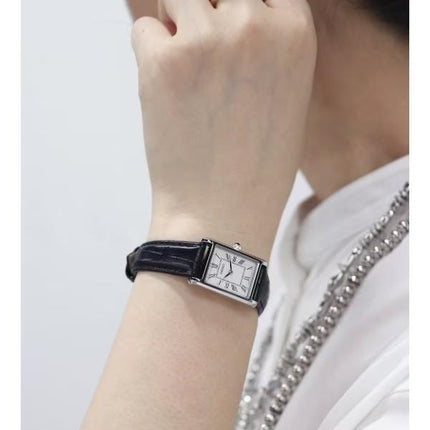 SEIKO SWR053 Classic Tank Ladies Vintage Quartz