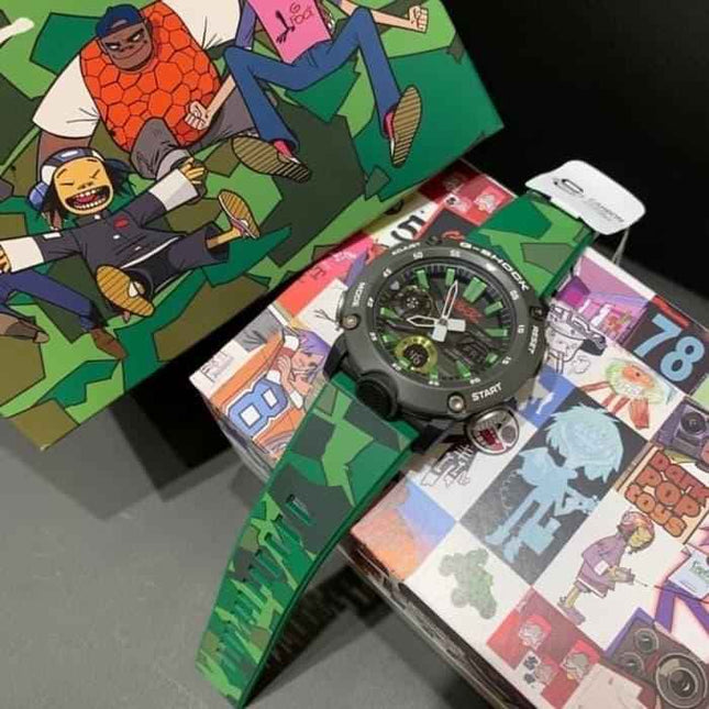 Casio G-Shock GA-2000GZ-3A x Gorillaz Limited Edition