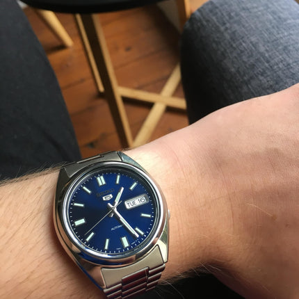Seiko 5 SNXS77K1 Automatic Blue Dial Stainless Steel