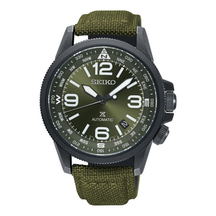 Seiko Prospex SRPC33K1 Land Green Dial Green Olive Nylon Strap