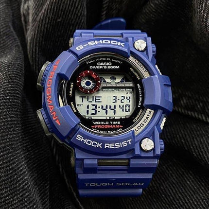 Casio G-Shock Frogman GWF-1000NV-2JF Digital Dial Blue Resin Strap