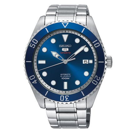 Seiko 5 Sports Automatic SRPB89K1 Blue Submariner