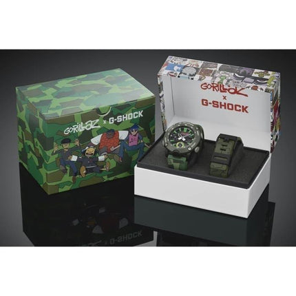 Casio G-Shock GA-2000GZ-3A x Gorillaz Limited Edition