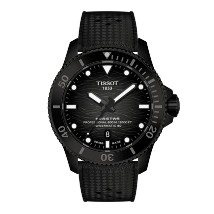Tissot Seastar 2000 Black Dial 44mm T120.907.37.051.00