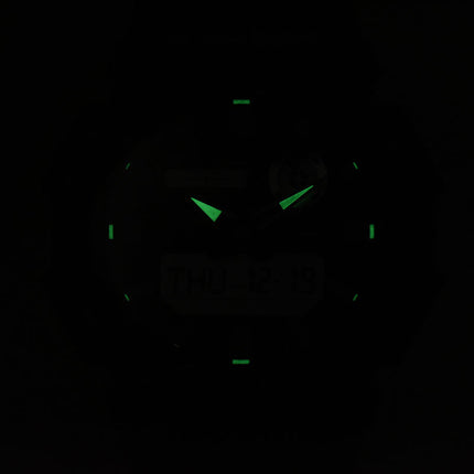 Casio G-Shock GA-010-1ADR New Rugged Basic Analog Digital Black Dial Black Resin Band