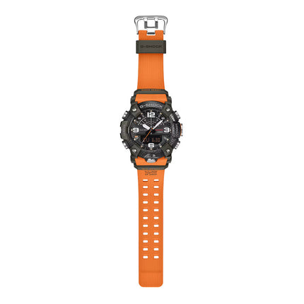 Casio G-Shock Mudmaster GG-B100X-1A9DR Master Of G-Land Digital Analog Dial Orange Resin Band