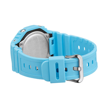 Casio G-Shock GA-2100-2A2DR CasiOak Tone On Tone Series Analog Digital Dial Blue Resin Band