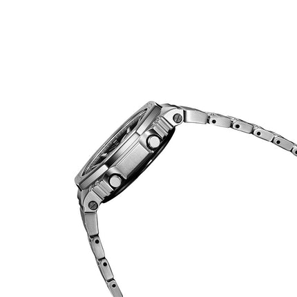 Casio G-Shock GM-B2100D-1ADR CasiOak Solar Full Metal Octogonal Analog Digital Dial St. Steel Band