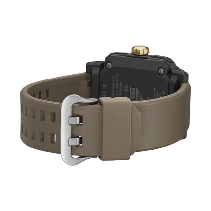 Casio Pro Trek PRW-B1000-5DR Tough Solar Digital Analog Dial Brown Rubber CNF Band