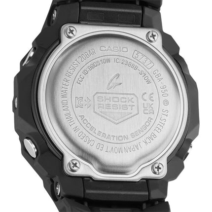 Casio G-Shock GBA-950-1ADR G-Squad Digital Analog Dial Black Resin Band