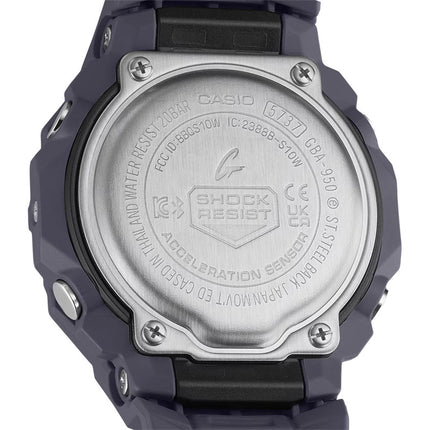 Casio G-Shock GBA-950-2ADR G-Squad Digital Analog Dial Purple Resin Band