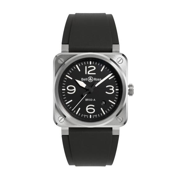 BELLROSS BR-03 Black Steel 41 MM