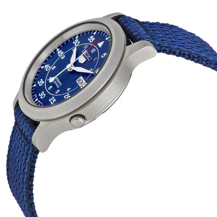 Seiko 5 SNK807K2 Automatic Blue Military Nylon