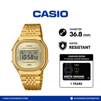 CASIO Jam Tangan A140WEG-9ADF Digital
