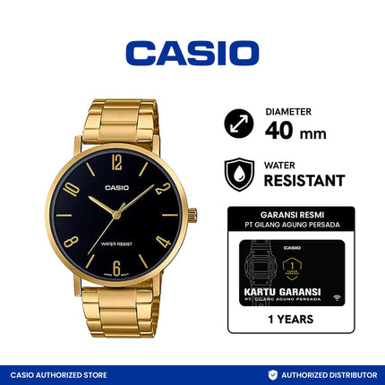 Casio analog MTP-VT01G-1B2UDF