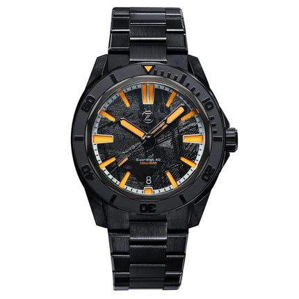 ZELOS Swordfish 40mm SS DLC Meteorite