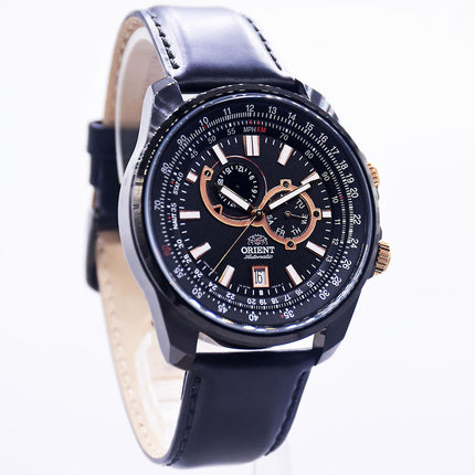 Orient Automatic FET0Q002B0 Black Leather Strap