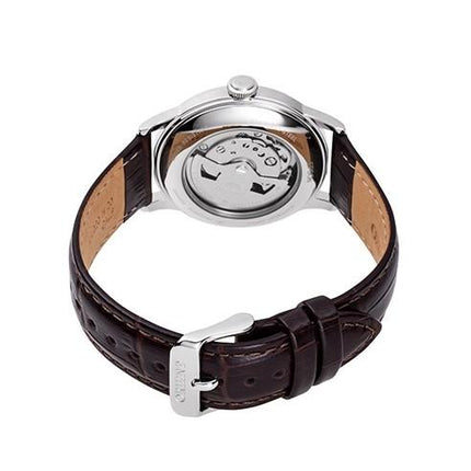 Orient Bambino 38 Classic RA-AC0M04Y Men Beige Dial Brown Leather Strap