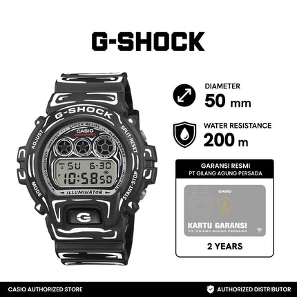 Casio G-SHOCK Jam Tangan DW-6900JV-1DR Model kolaborasi Joshua Vides Digital MATTE