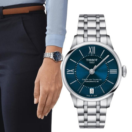 Tissot Chemin Des Tourelles T099.207.11.048.00 Powermatic 80 Lady