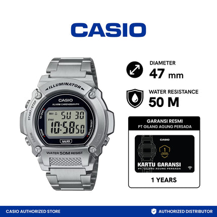Casio Digital W-219HD-1AVDF